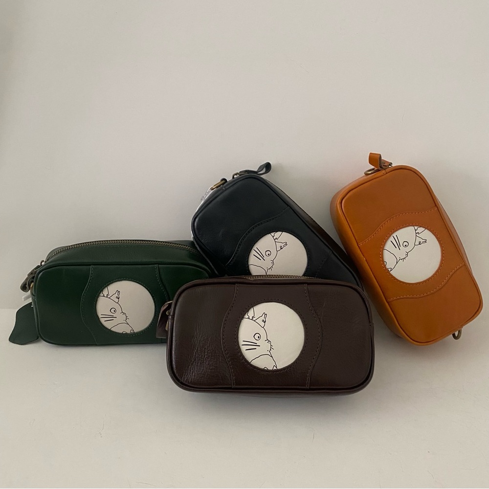 Totoro Mini Bag and crossbody in Green